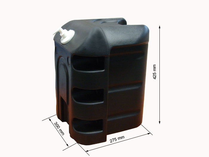 Depósito de agua Agua 30L con grifo y jabonera REF 190700