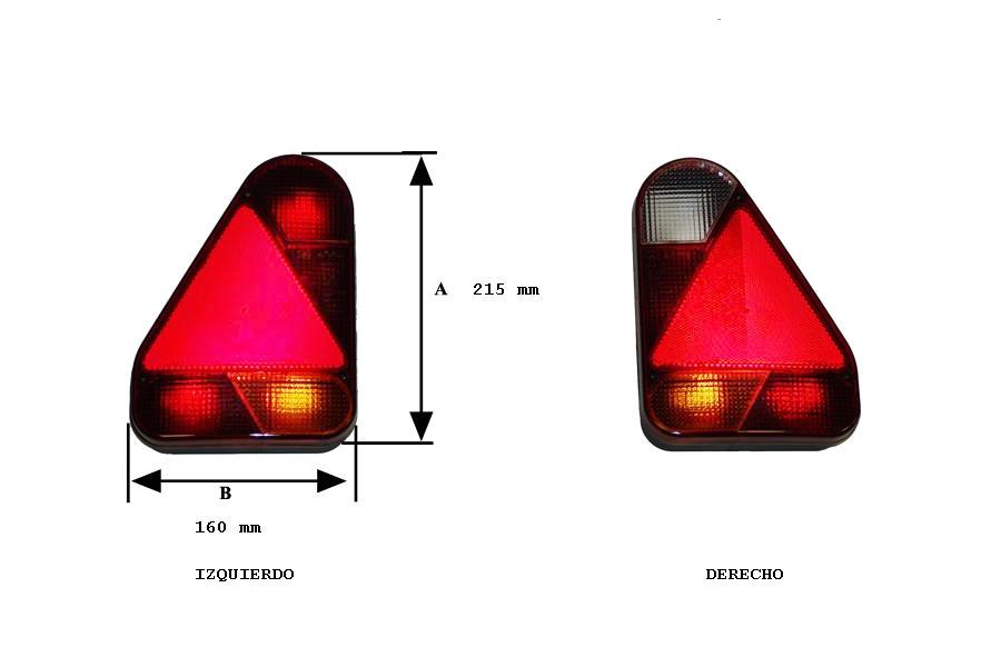 Kit piloto Triangular vertical izdo anti. REF 2602074