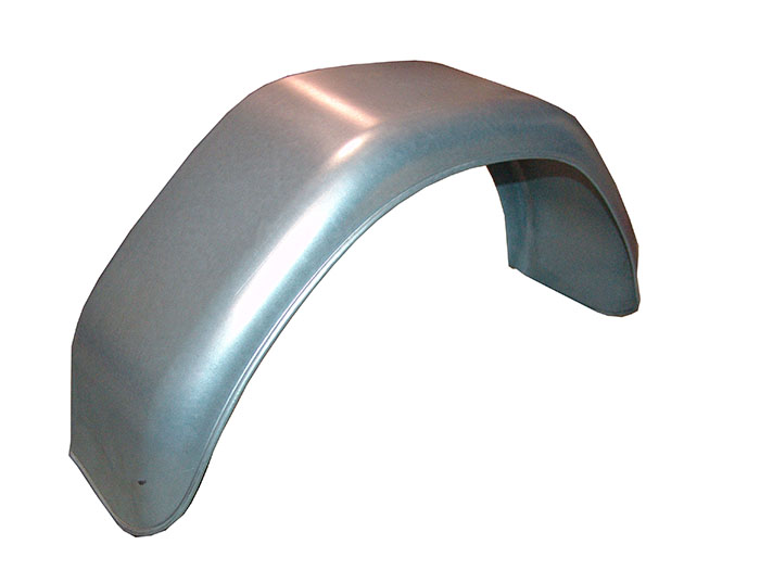 Guardabarros simples remolque 13" Metálico REF 290125