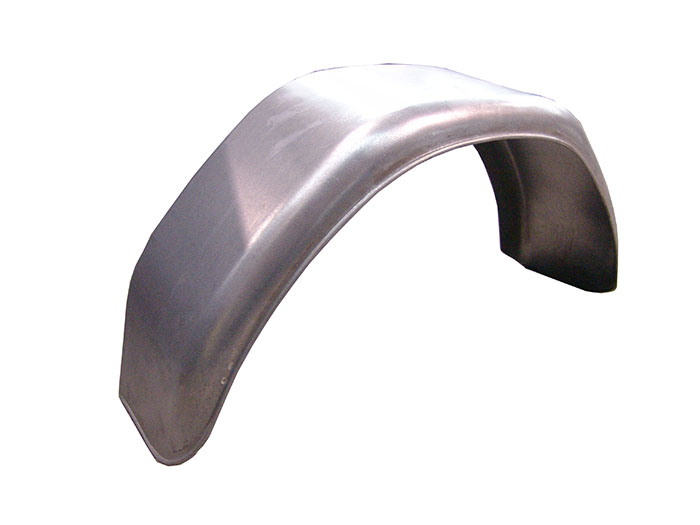 Guardabarros simples remolque 14" Metálico  REF 291026