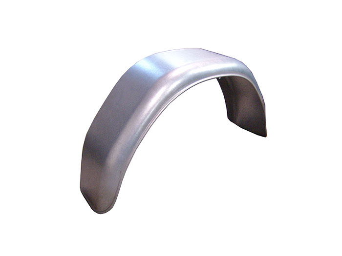 Guardabarros simples  remolque 8" Metálico REF 2910103