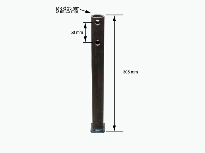 Tubo cuerpo cabezal 1000Kg Al-ko. Ref 291078