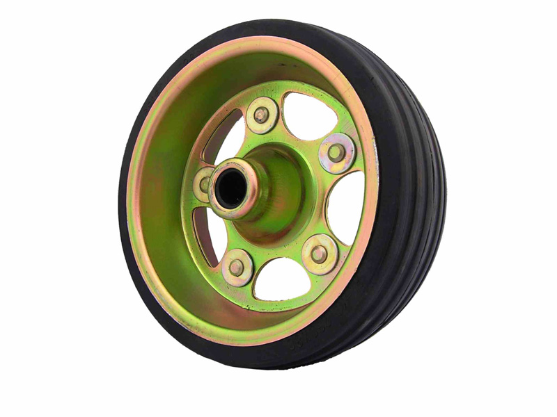 Rueda de la rueda jockey 60 mm automática llanta dorada Marca ALKO REF 620006